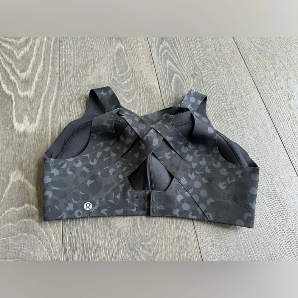 Lululemon Enlite Bra Weave A–E Cups in Primal Dot Black Multi Size 34D